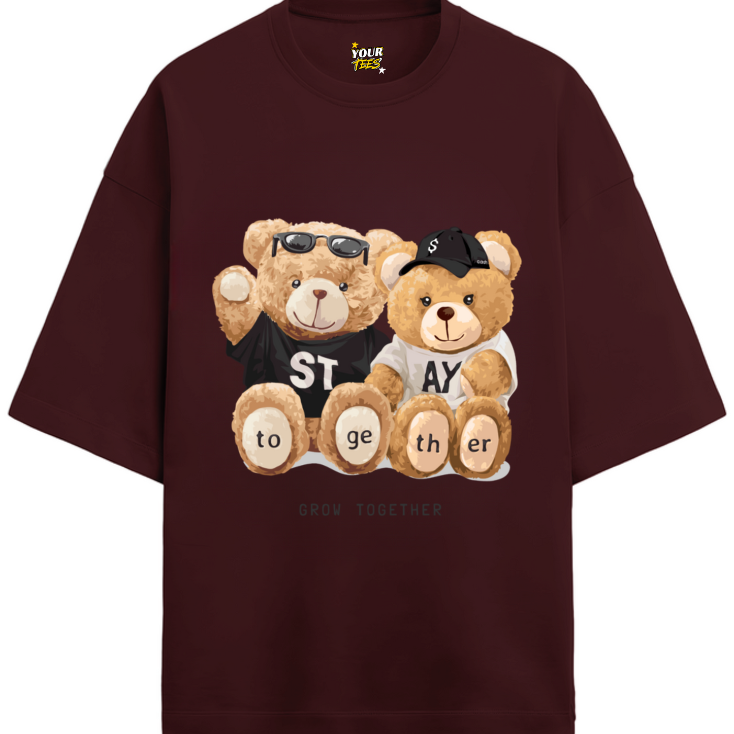 STAY TOGETHER PREMIUM OVERSIZE TEE