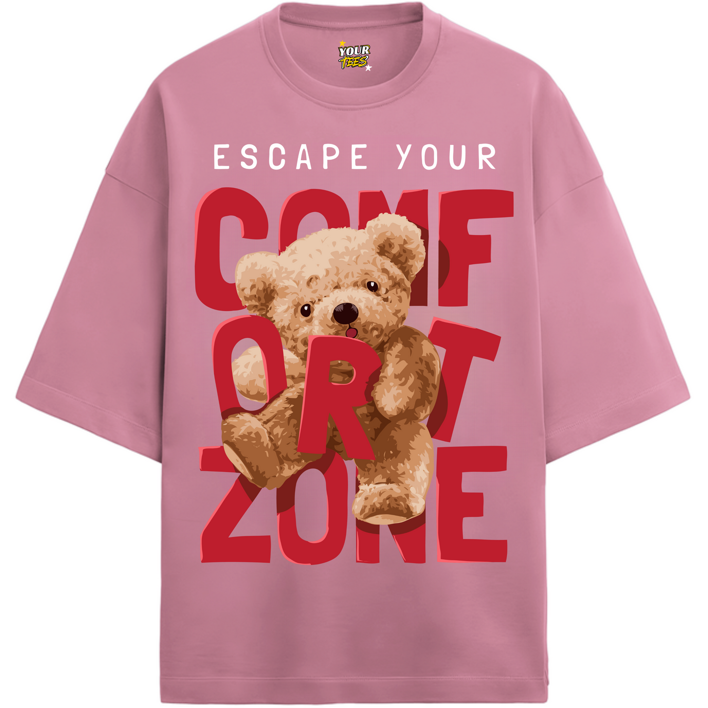 COMFORT ZONE PREMIUM OVERSIZE TEE