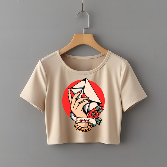 LOVE CROP TOP