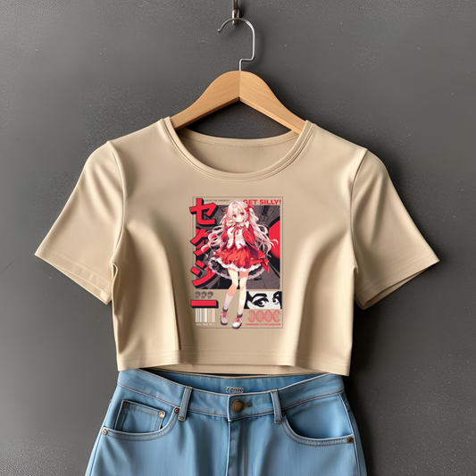 GET SILLY CROP TOP
