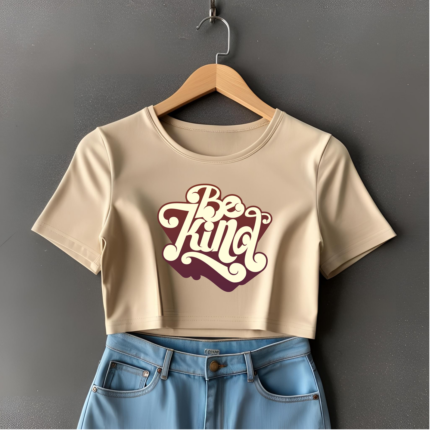 BE KIND CROP TOP