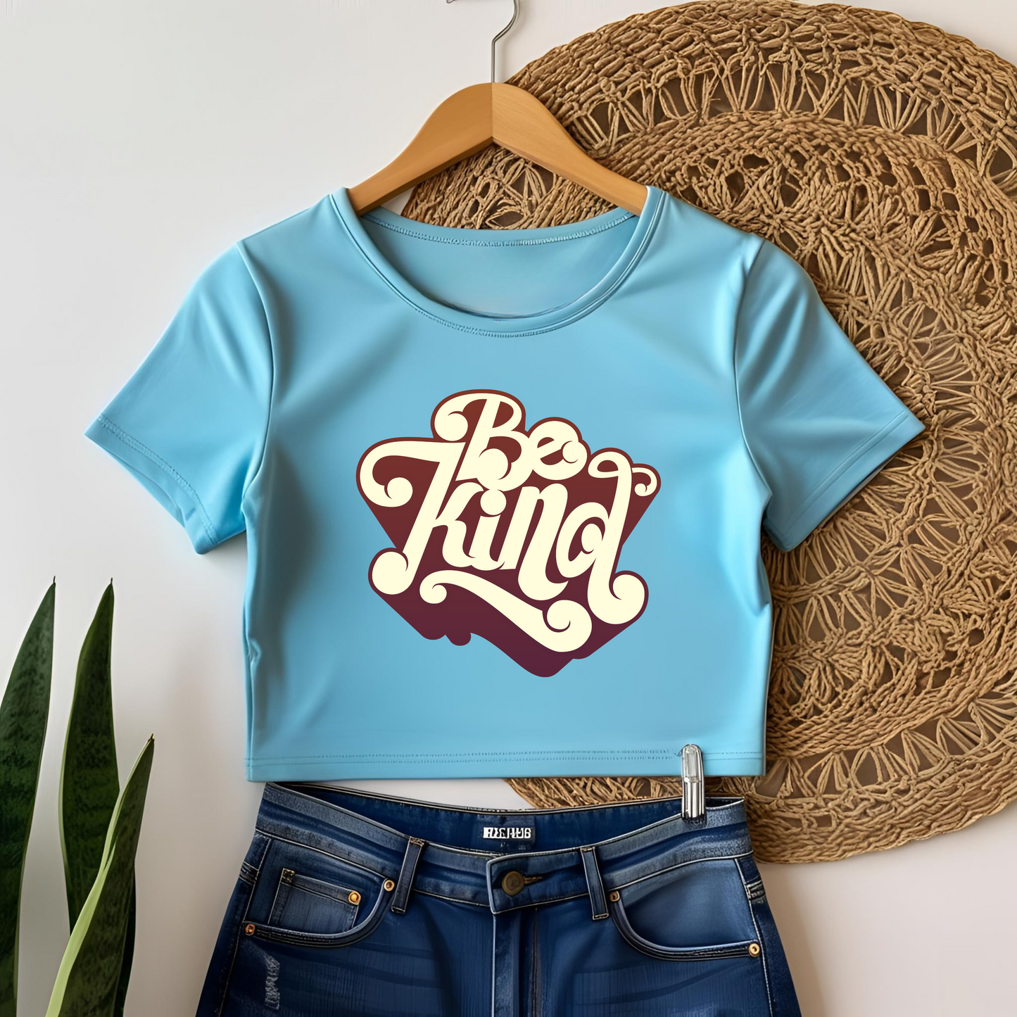 BE KIND CROP TOP