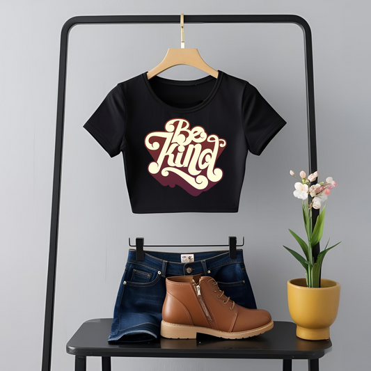 BE KIND CROP TOP
